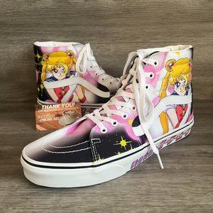 Vans Sailor Moon Sk8-Hi Pretty Guardians High Tops Men's NWOB